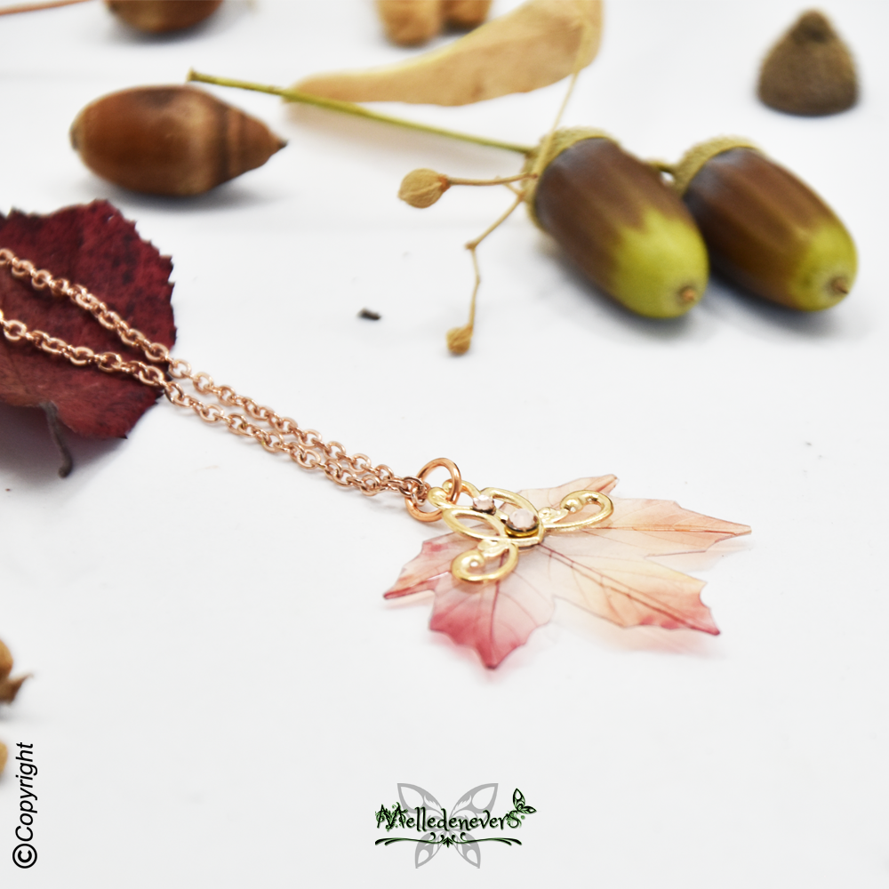 Feuille Velours Cuivré