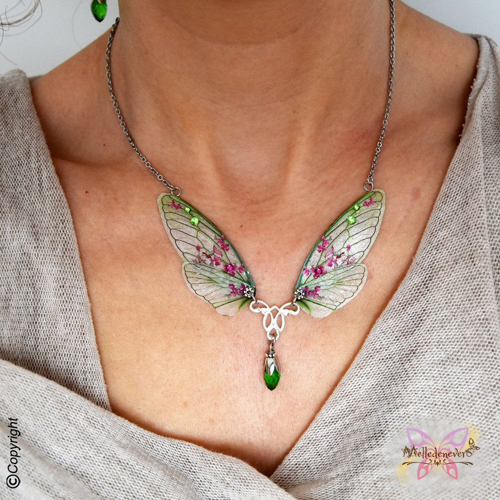 Fée Emeraude aux Pétales